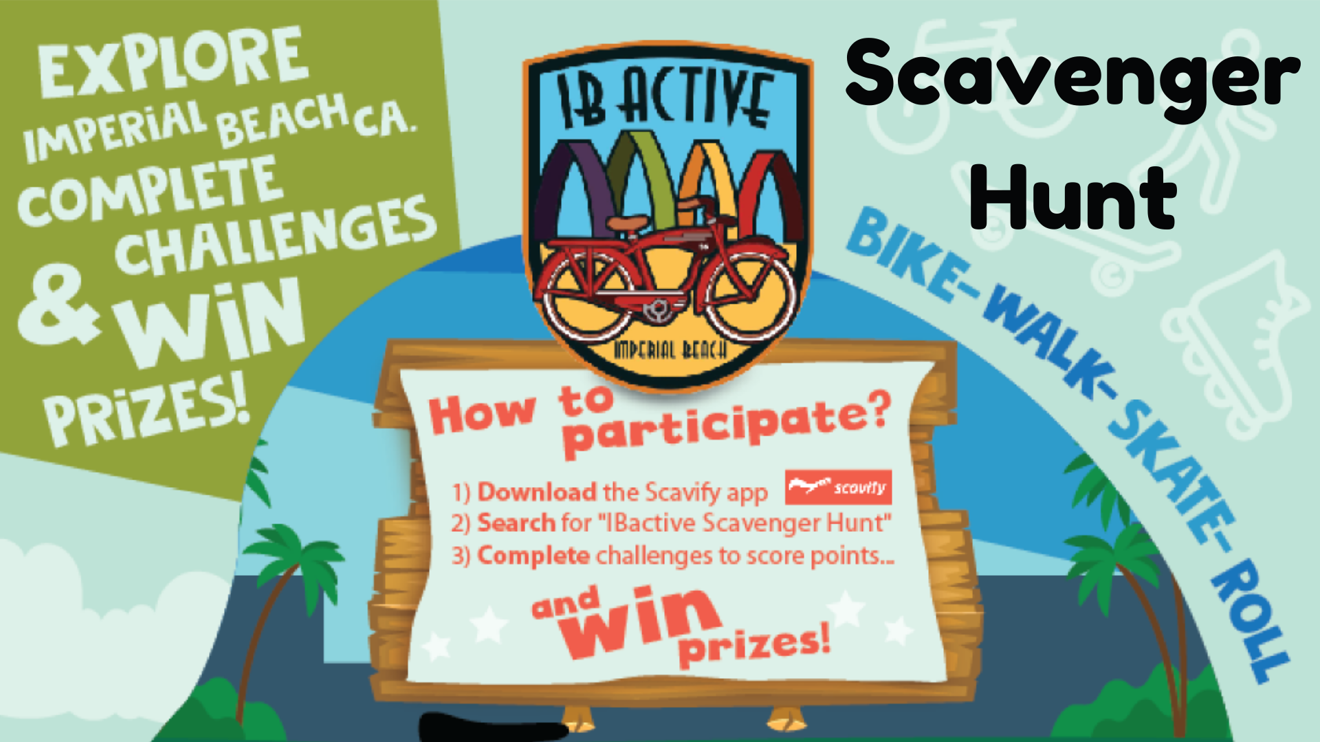 IBactive Scavenger Hunt – San Diego County Bicycle Coalition
