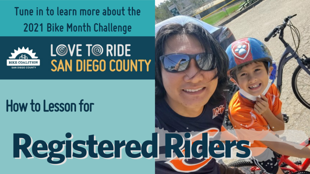 How to use Love to Ride for Registered Riders San Diego County